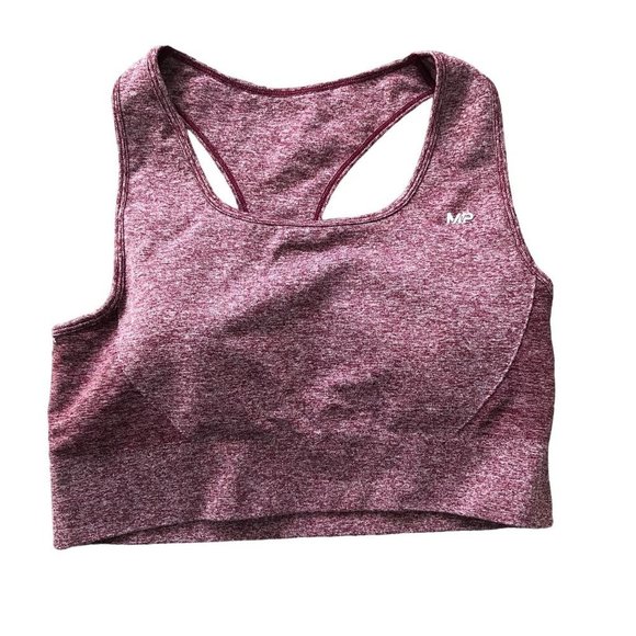 MP Other - MP  My Protein Curve Sports Athletic Bra Black Cherry NWT  XXL